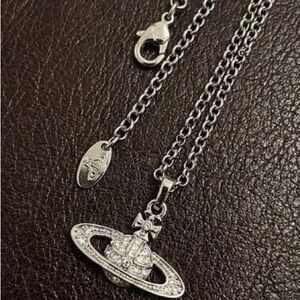 Vivienne Westwood Silver Orb Necklace